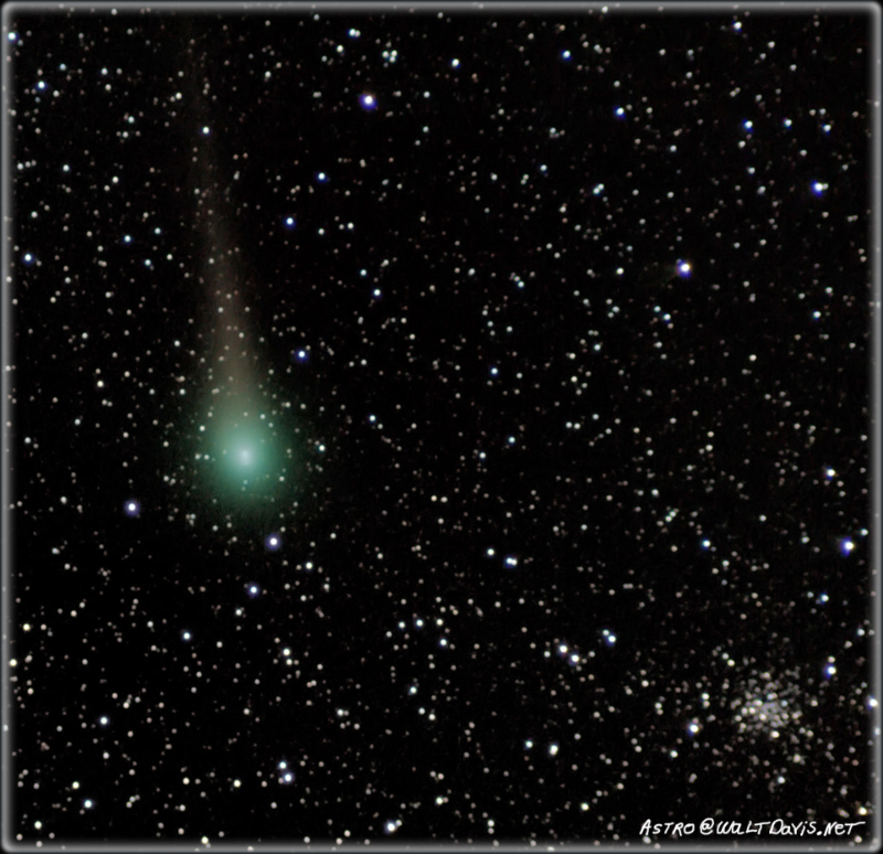 February 2009 Comet Lulin peaked in magnitude around 5.0 With poor weather conditions I was not able to capture any images during the time. When the weather did clear Lulin was on its way back out of the solar system and was at a magnitude of 7.67 by Walt Davis