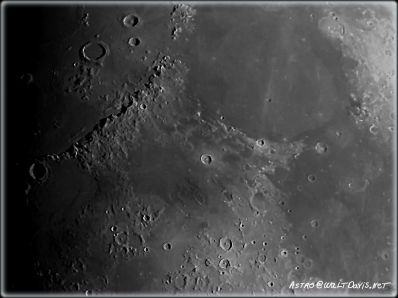 What I find most interesting is that even in the 20th century there have been more people who have walked on the moon than who have visited the deepest pars of earths oceans. This pictures was taken with a Meade LPI and an Orion Orion NextStar 4" Maksutov-Cassegrain by Walt Davis